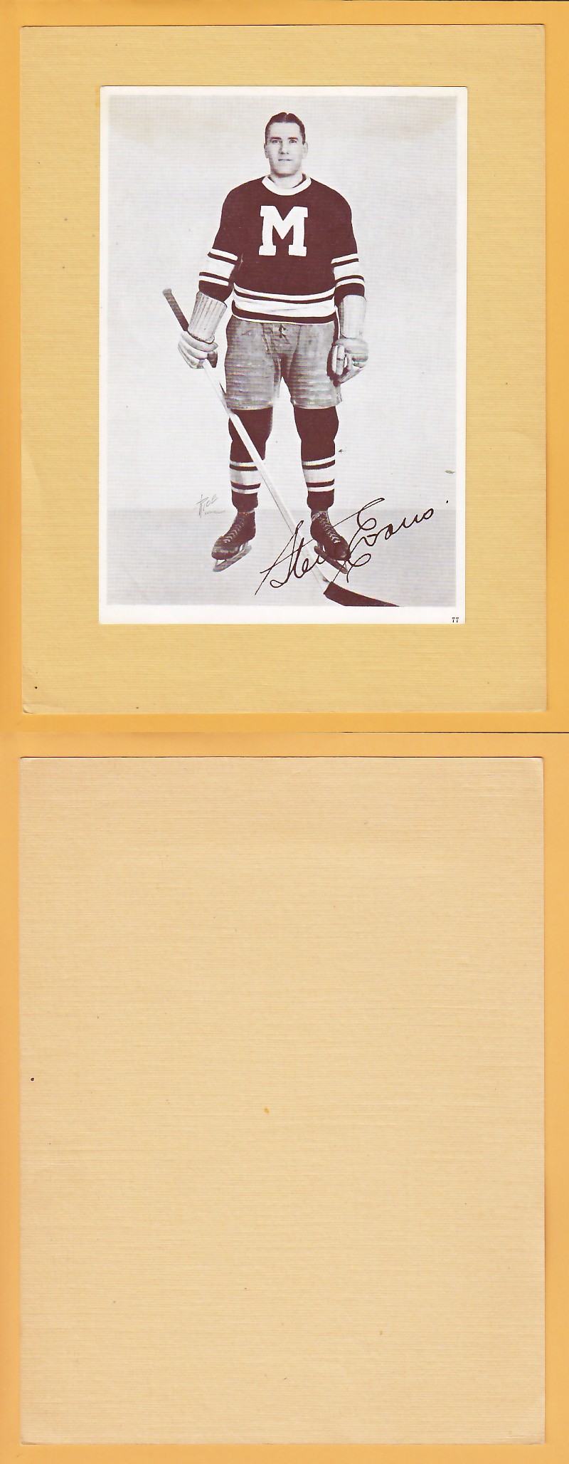 1935-40 CROWN BRAND PHOTO #77 STEWART EVANS photo